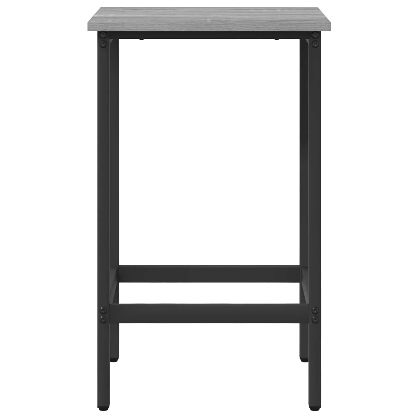 Bar Stool 2 pcs Grey Sonoma 40 x 32 x 74 cm Engineered Wood