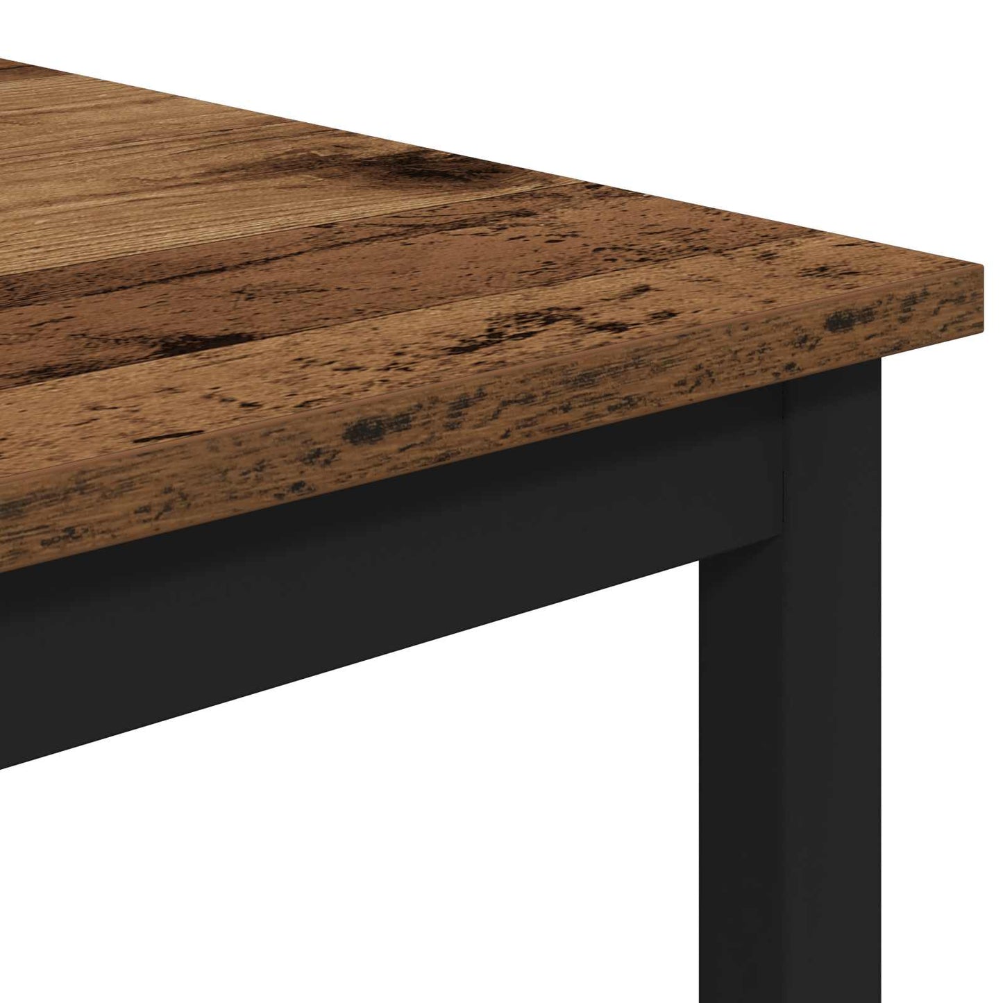 Bar Stool 2 pcs Old Wood 40 x 32 x 74 cm Engineered Wood