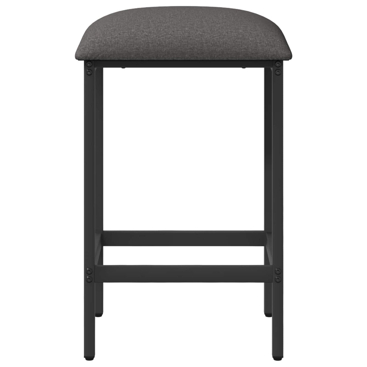 Bar Stool 2 pcs Light Grey 40 x 32 x 64 cm Engineered Wood