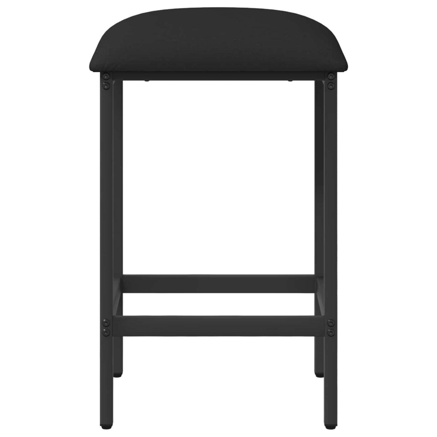 Bar Stool 2 pcs Black 40 x 32 x 64 cm Engineered Wood