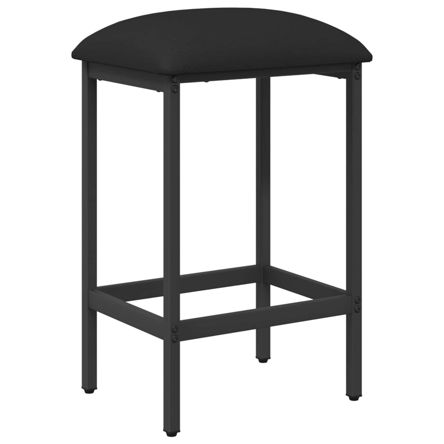 Bar Stool Black 40 x 32 x 74 cm Engineered Wood
