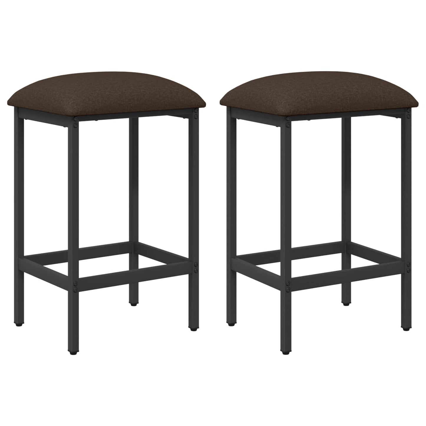 Bar Stool 2 pcs Taupe 40 x 32 x 74 cm Engineered Wood