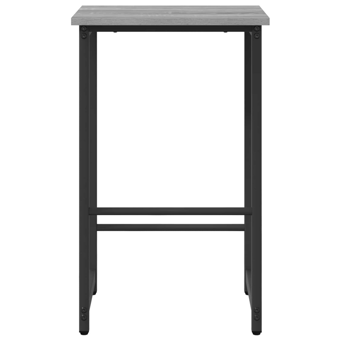 Bar Stool 2 pcs Grey Sonoma 40 x 32 x 64 cm Engineered Wood