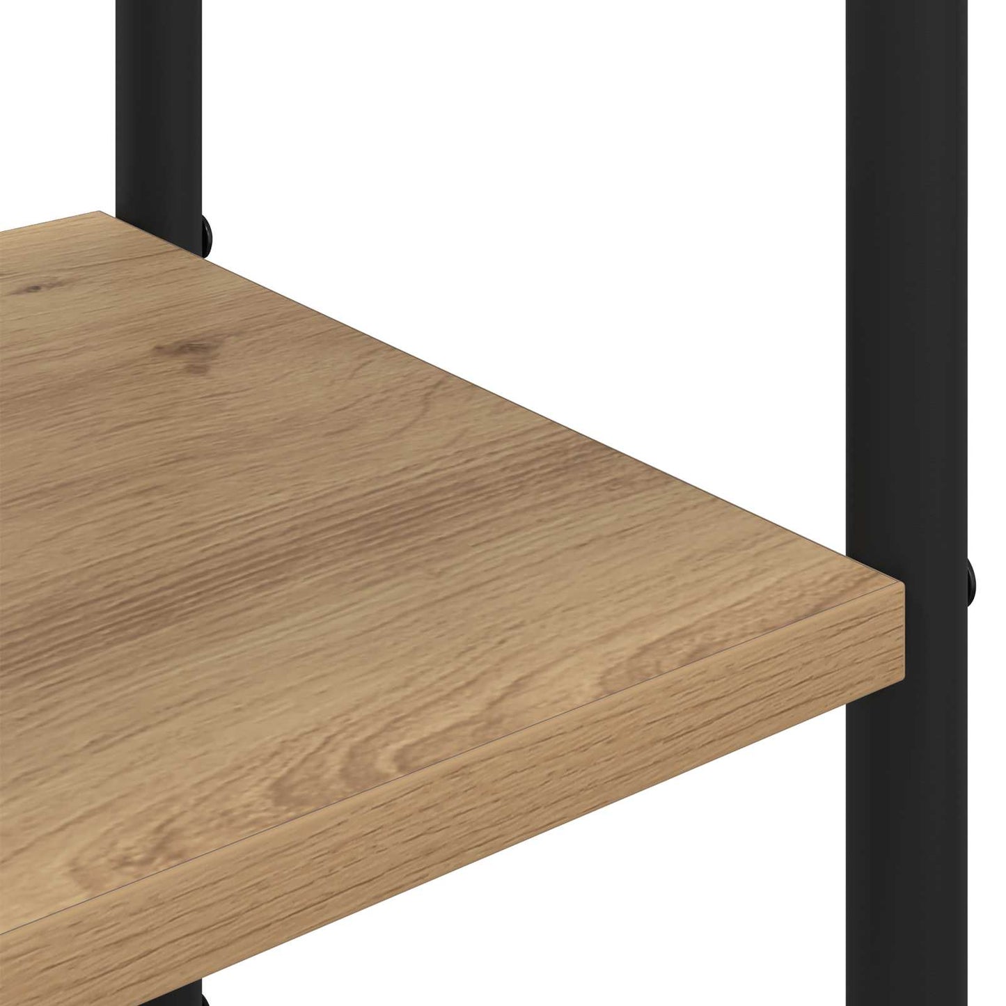 Coat Stand with Shoes Bench Artisan Oak 120.5 x 34 x 190 cm