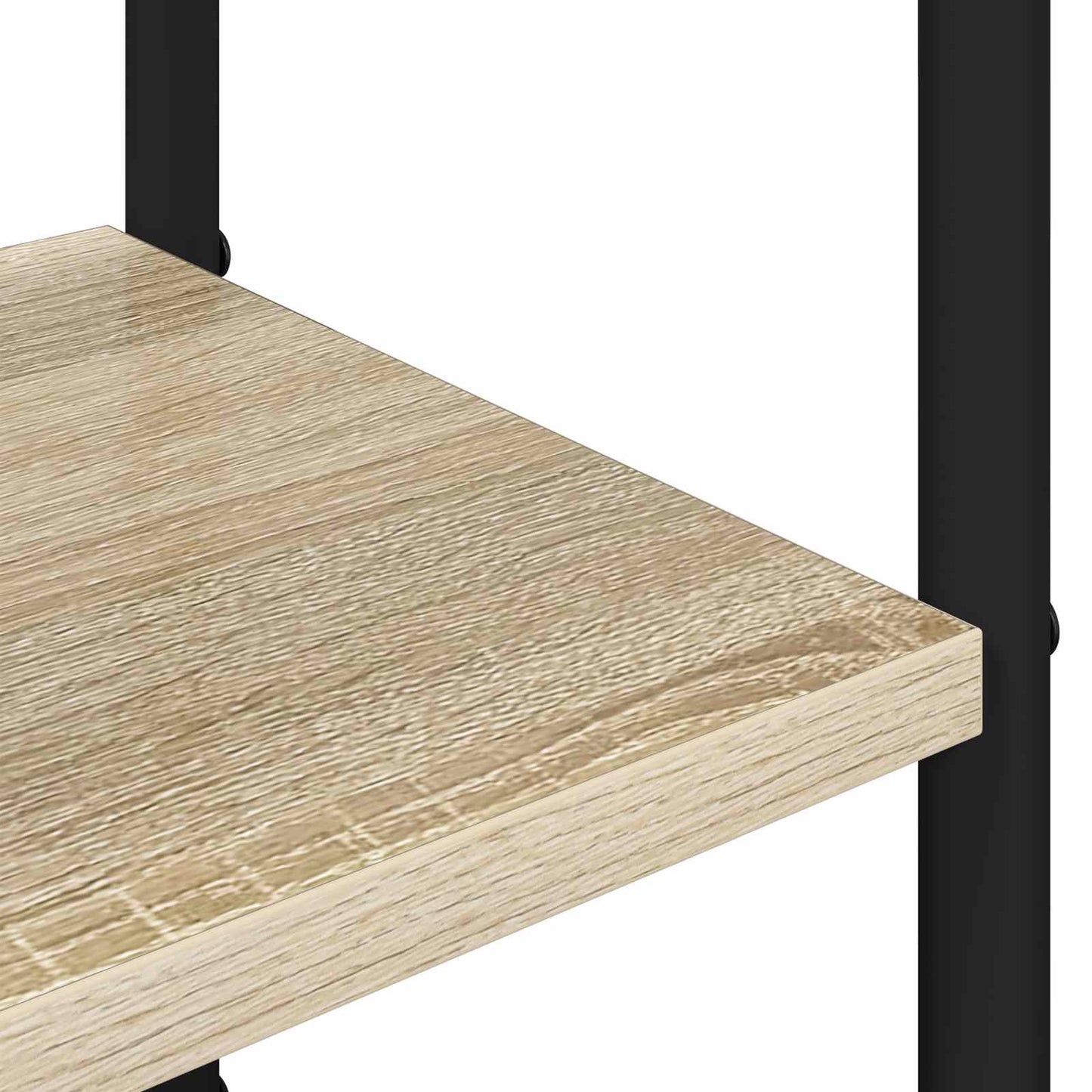 Coat Stand with Shoes Bench Sonoma Oak 143 x 30 x 199.5 cm