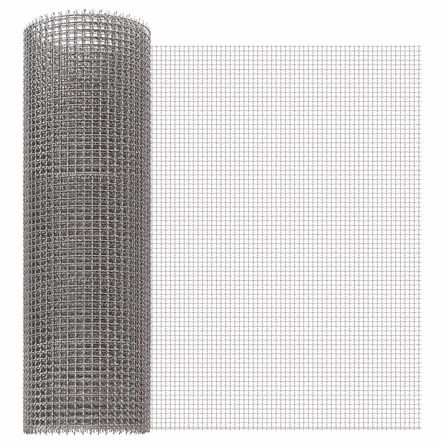 Mesh Screen 40 x 200 cm 3 Mesh Stainless Steel 201 Silver