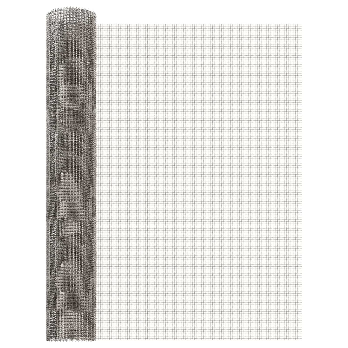 Mesh Screen 80 x 1000 cm 3 Mesh Stainless Steel 201 Silver