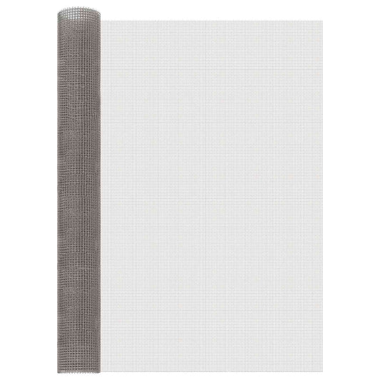 Mesh Screen 100 x 200 cm 3 Mesh Stainless Steel 201 Silver