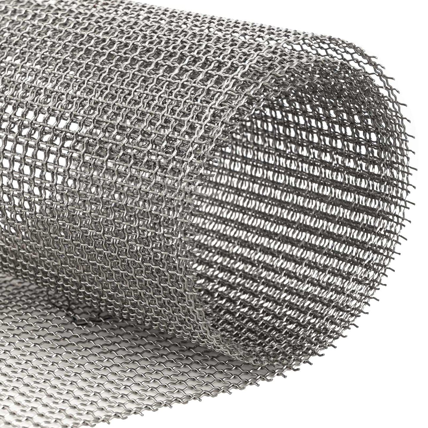 Mesh Screen 120 x 1000 cm 3 Mesh Stainless Steel 201 Silver