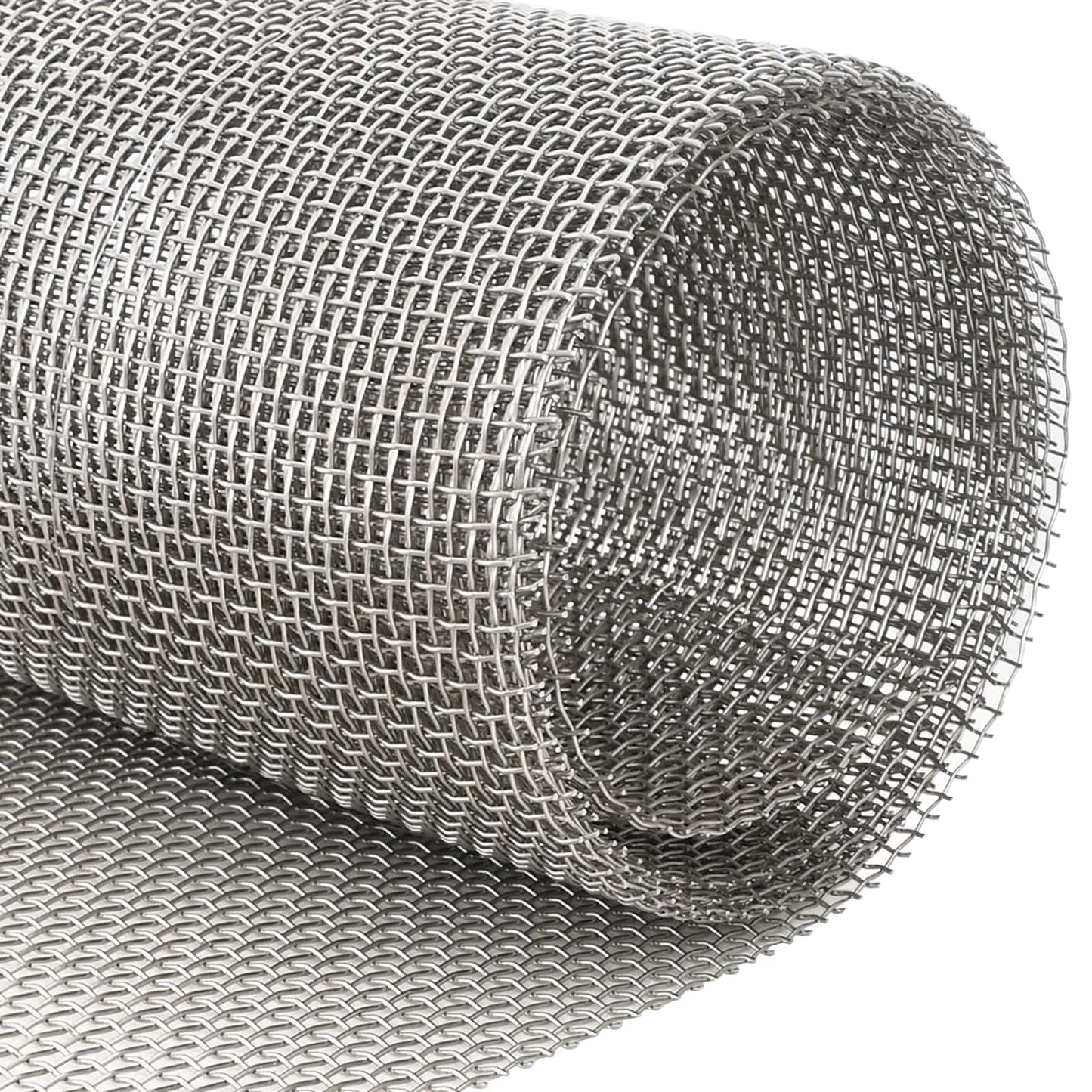 Mesh Screen 60 x 500 cm 6 Mesh Stainless Steel 201 Silver