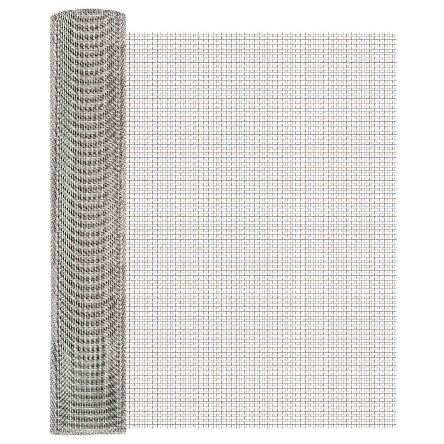 Mesh Screen 60 x 1000 cm 8 Mesh Stainless Steel 201 Silver
