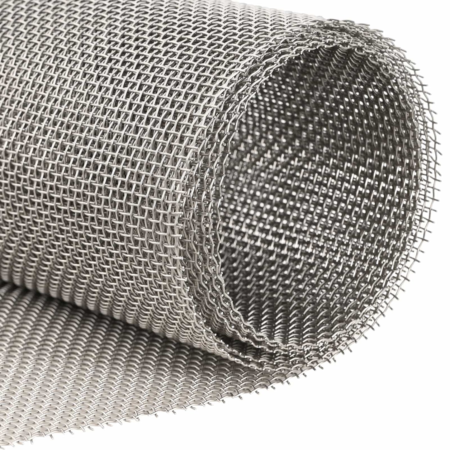Mesh Screen 100 x 200 cm 8 Mesh Stainless Steel 201 Silver
