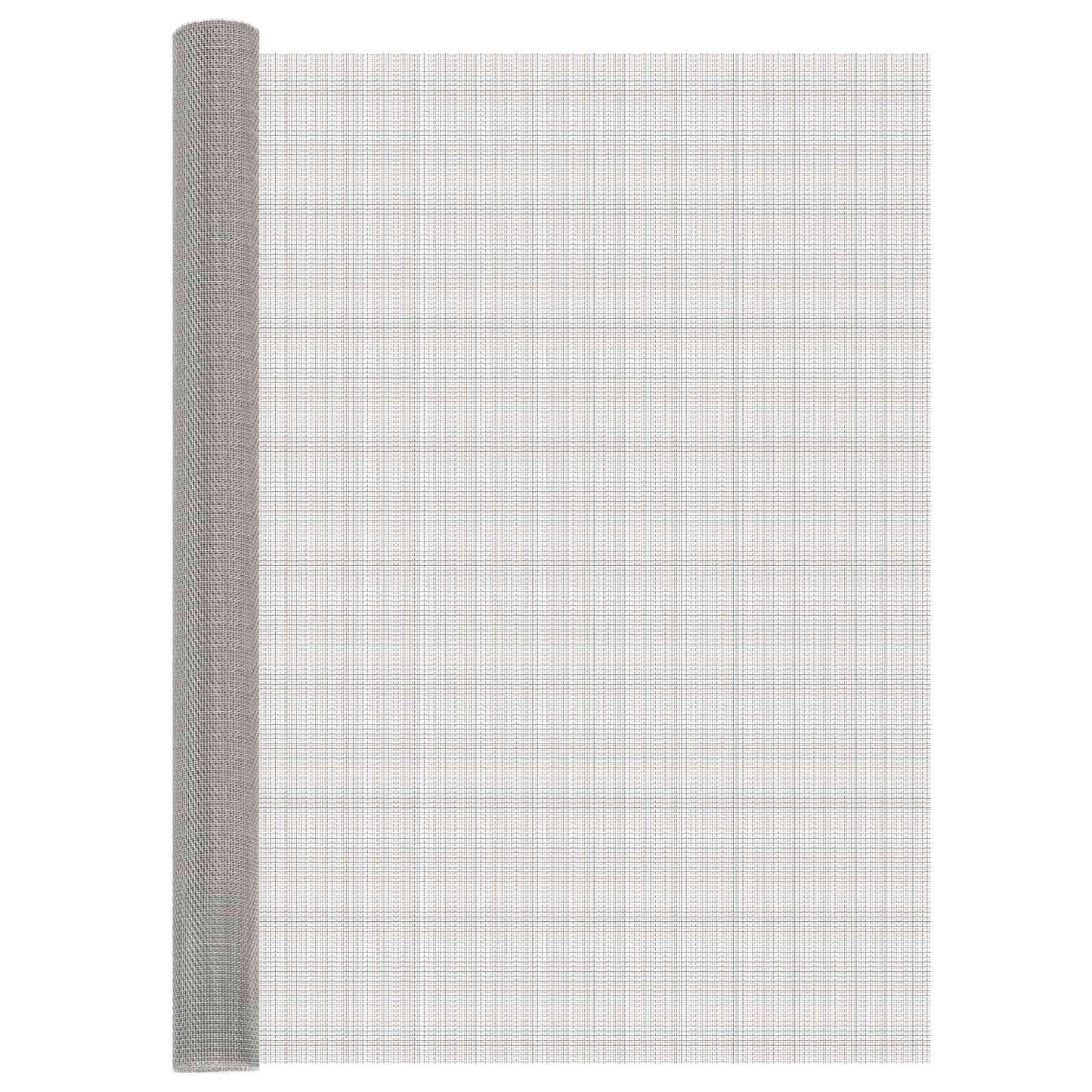 Mesh Screen 120 x 200 cm 8 Mesh Stainless Steel 201 Silver