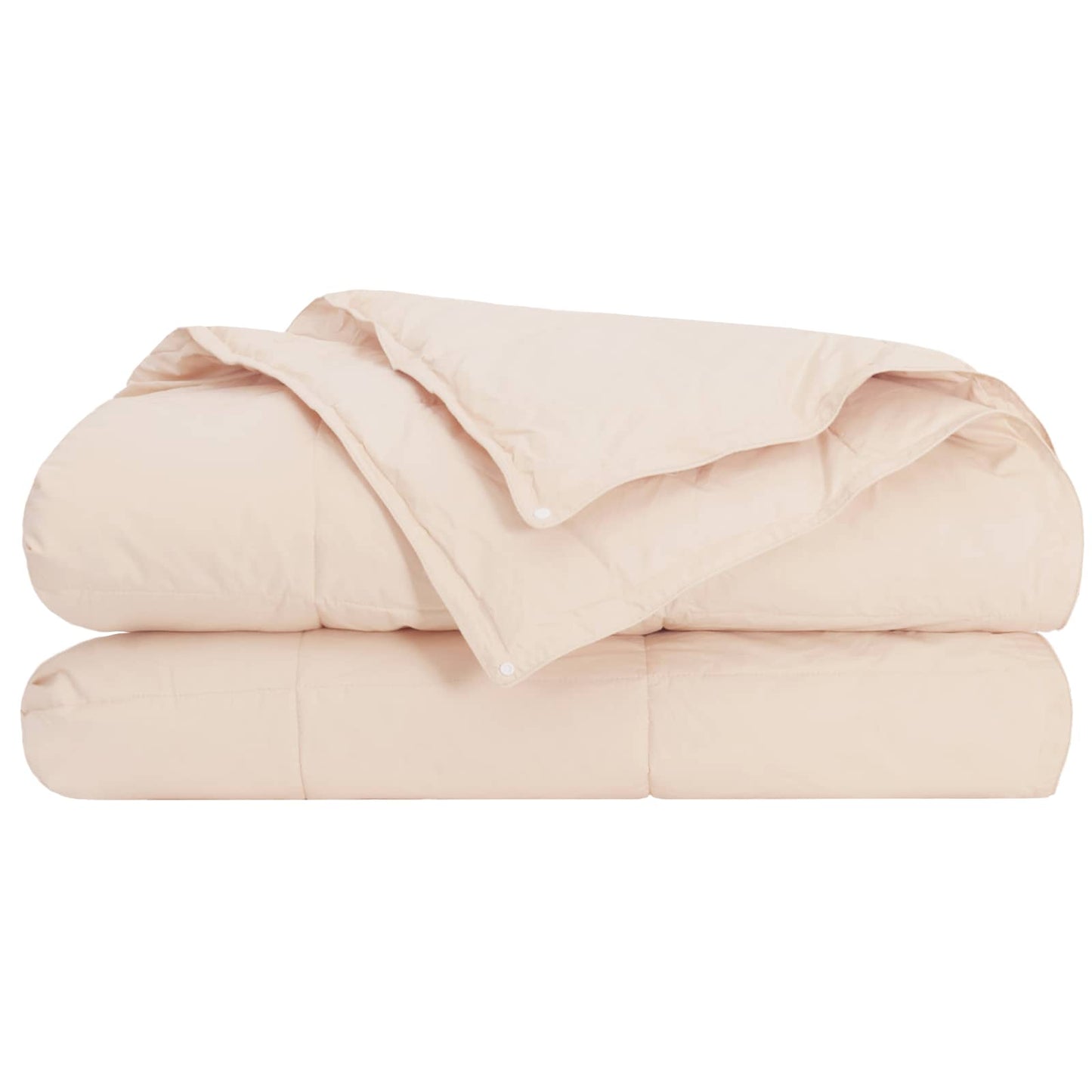Duvet 140 x 220 cm All Seasons Kapok Fiber Beige