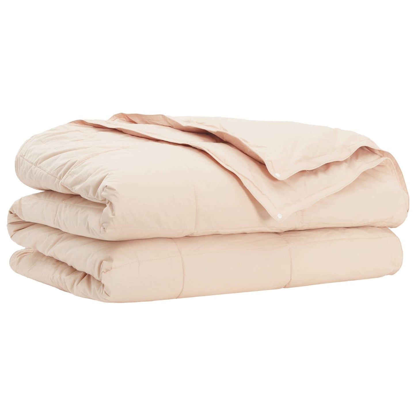 Duvet 220 x 240 cm All Seasons Kapok Fiber Beige