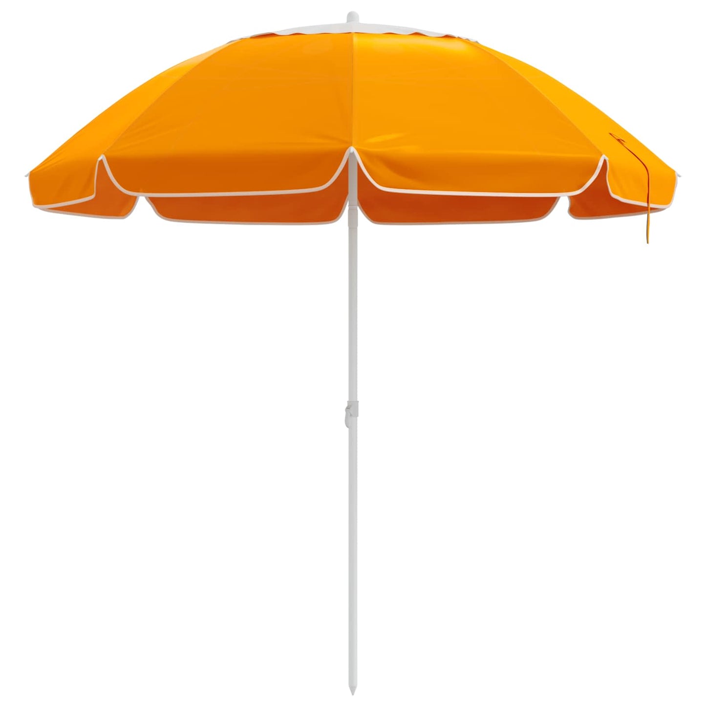 Garden Parasol 160 cm 170T Polyester Orange