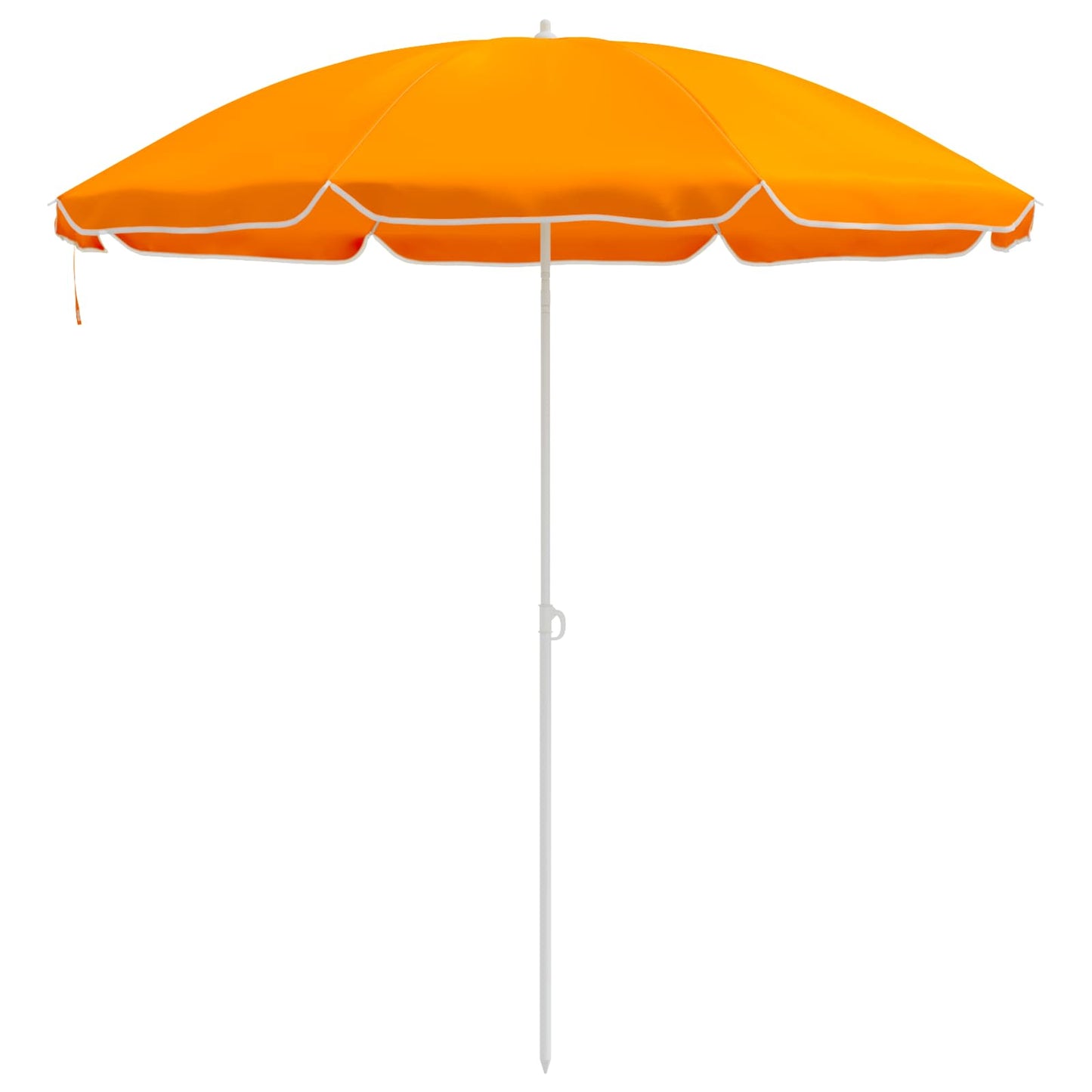 Garden Parasol 160 cm 170T Polyester Orange