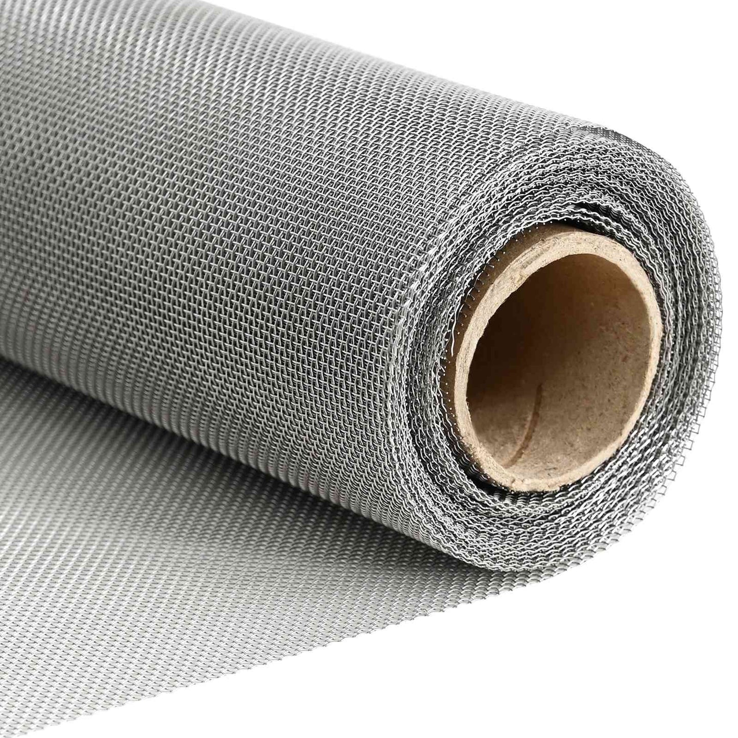 Mesh Screen 20 x 2000 cm 20 Mesh Stainless Steel 201 Silver