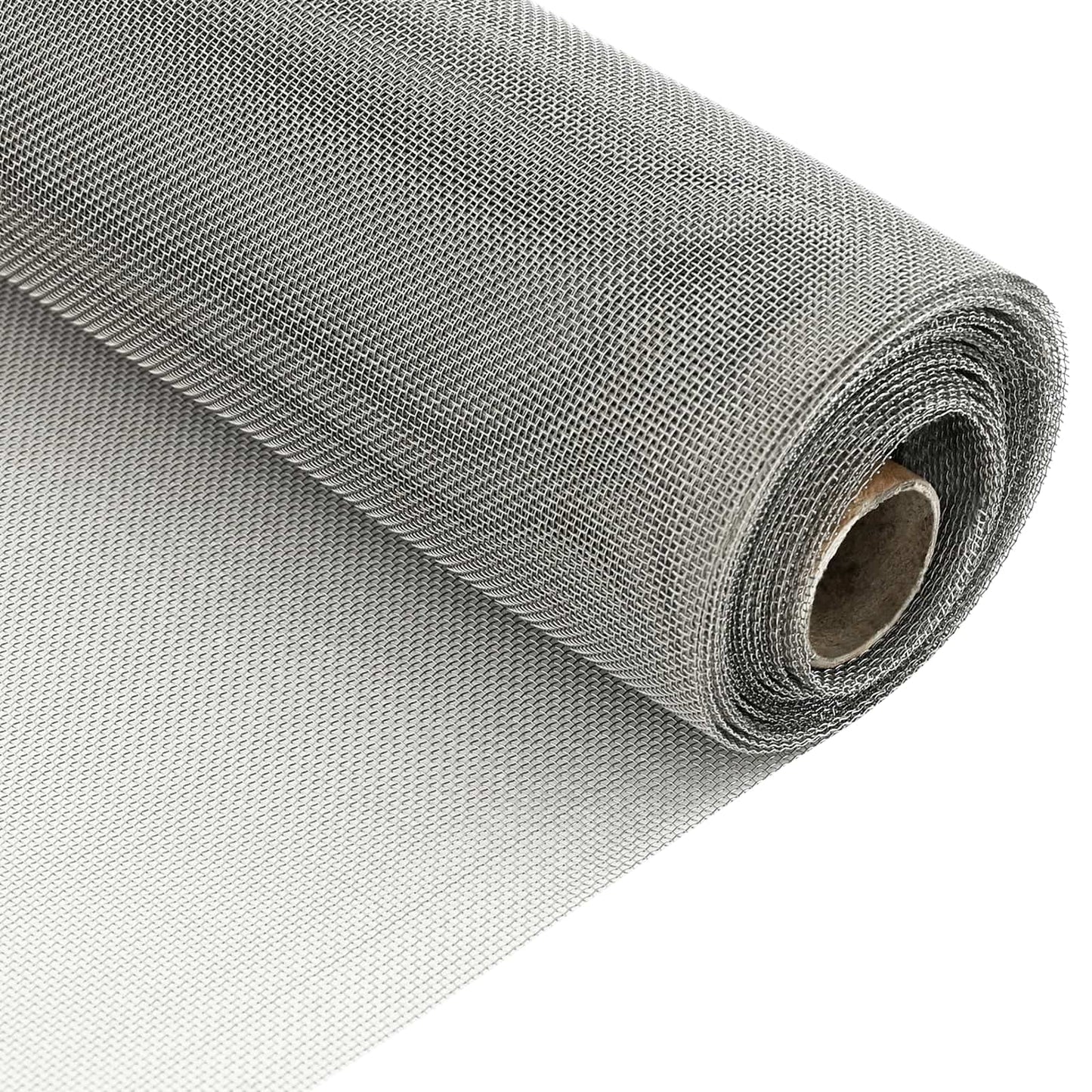 Mesh Screen 40 x 1000 cm 20 Mesh Stainless Steel 201 Silver