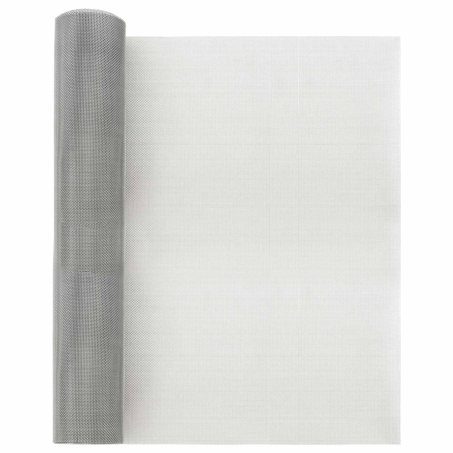 Mesh Screen 40 x 2000 cm 20 Mesh Stainless Steel 201 Silver
