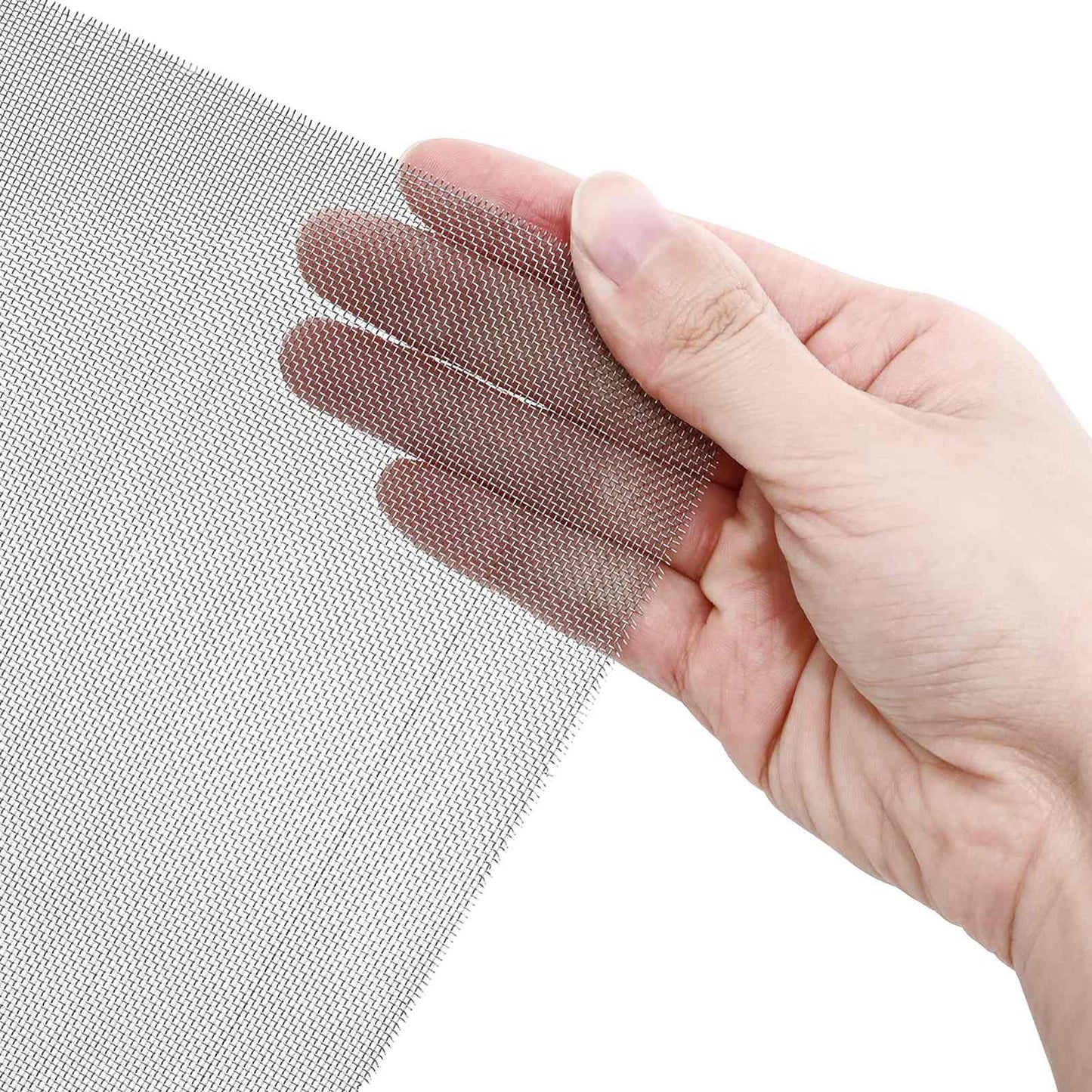 Mesh Screen 20 x 2000 cm 30 Mesh Stainless Steel 201 Silver