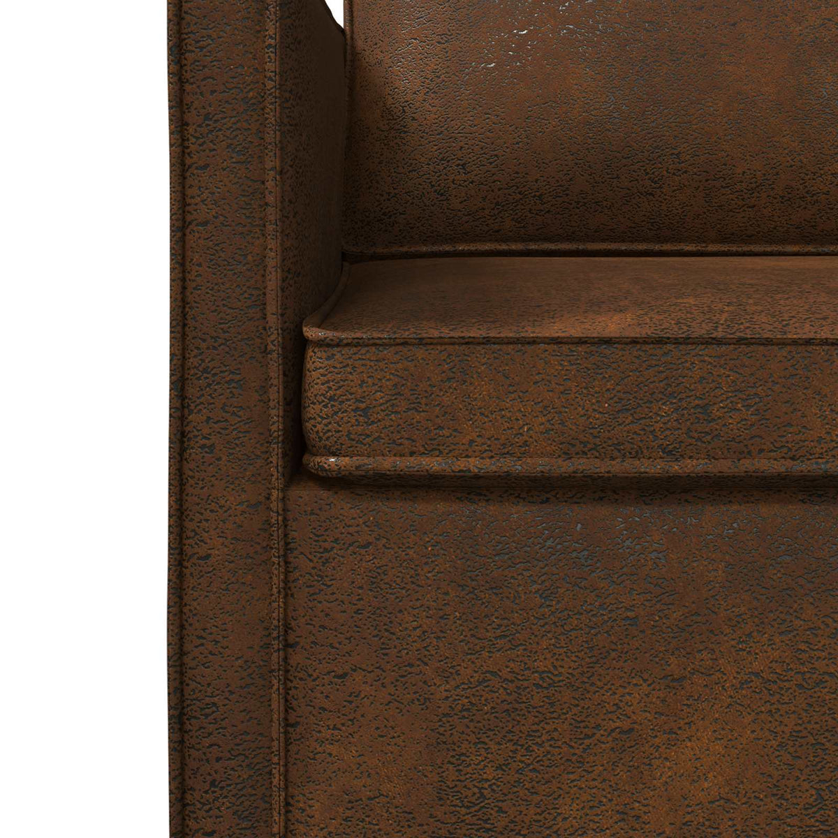 Armchair Brown 70 x 81 x 82 cm Faux Suede Fabric