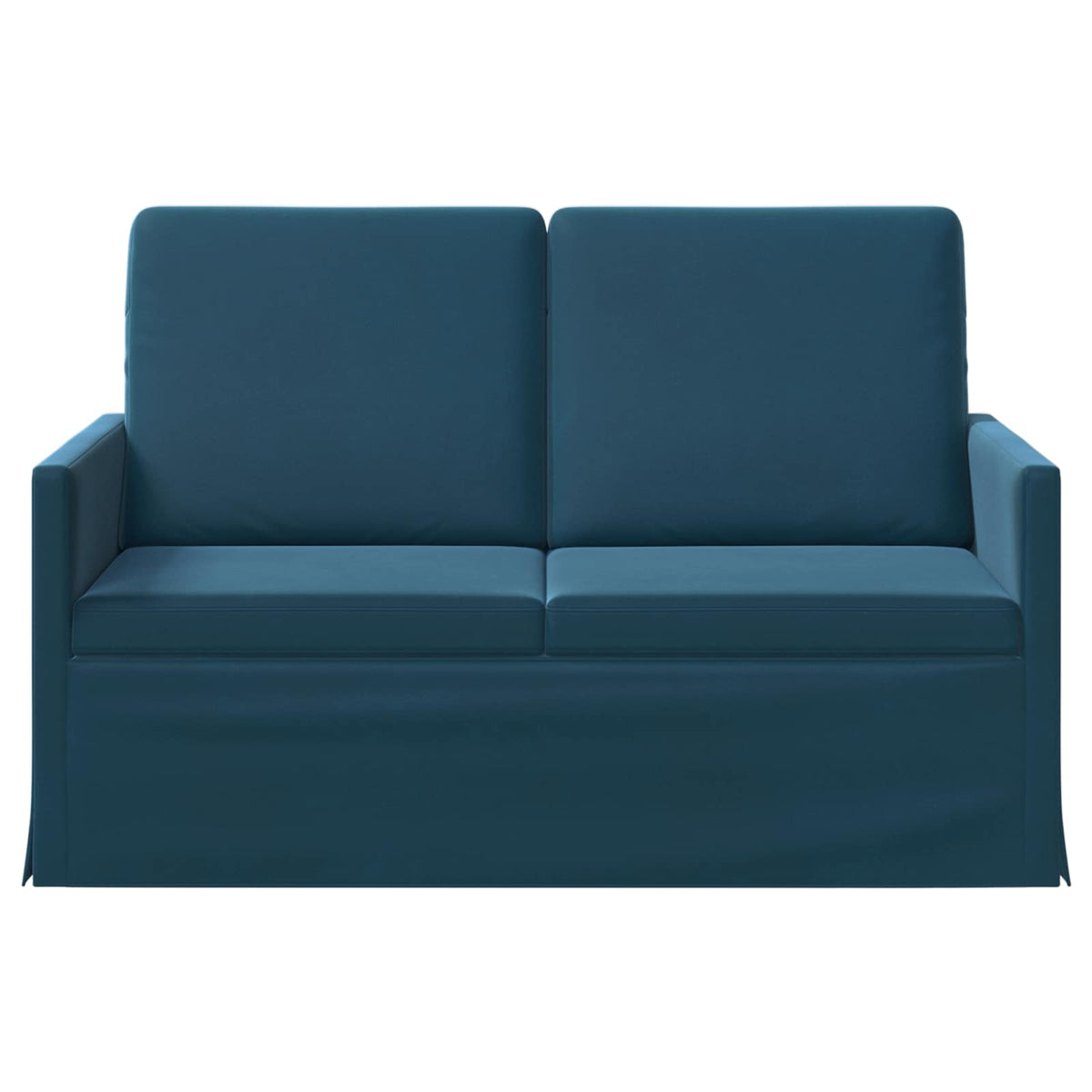 2 Seater Sofa Blue 130 x 81 x 82 cm Velvet