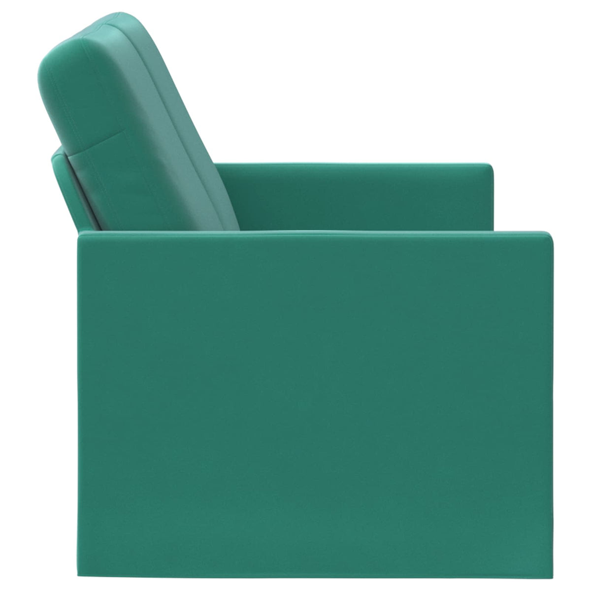 2 Seater Sofa Turquoise 150 x 81 x 82 cm Velvet
