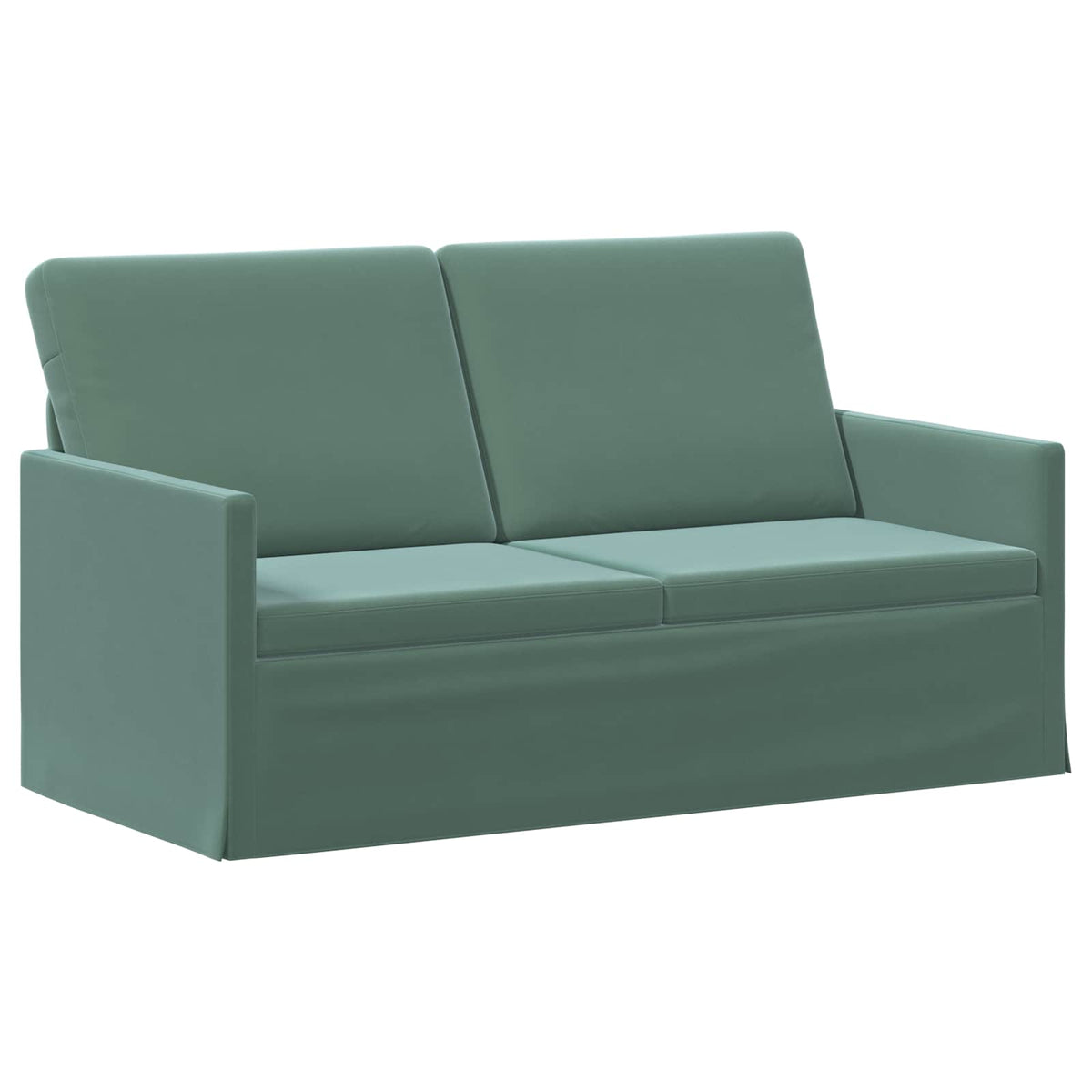 2 Seater Sofa Sea Green 150 x 81 x 82 cm Velvet
