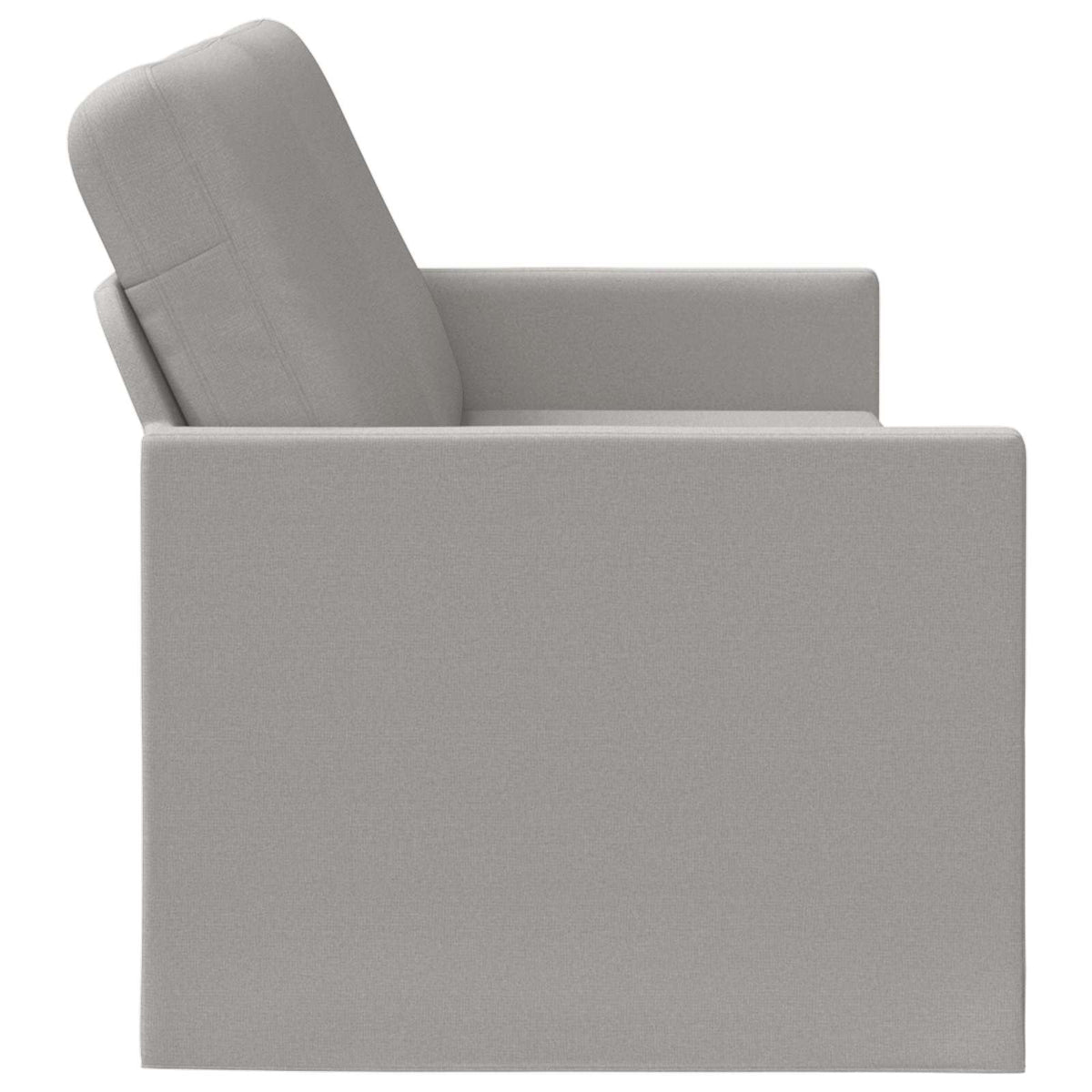 3 Seater Sofa Cloud Grey 190 x 81 x 82 cm Fabric