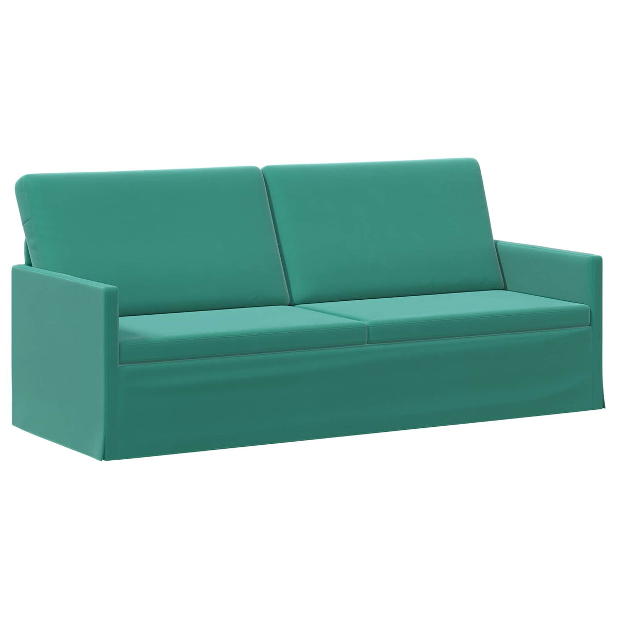 3 Seater Sofa Turquoise 190 x 81 x 82 cm Velvet