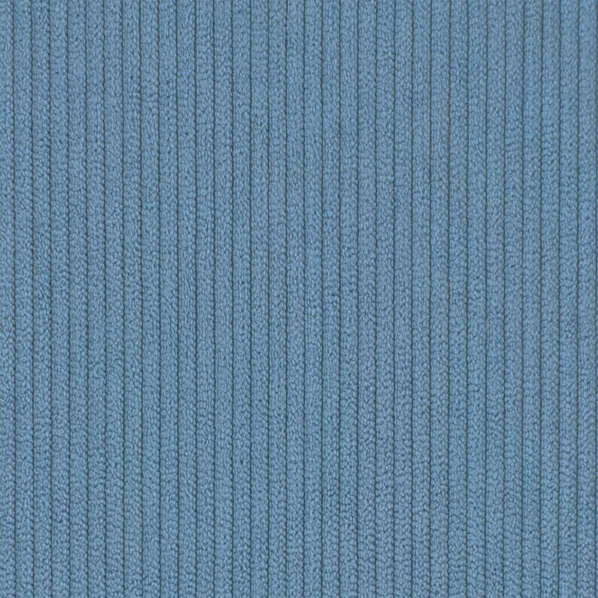 3 Seater Sofa Blue 190 x 81 x 82 cm Corduroy Fabric