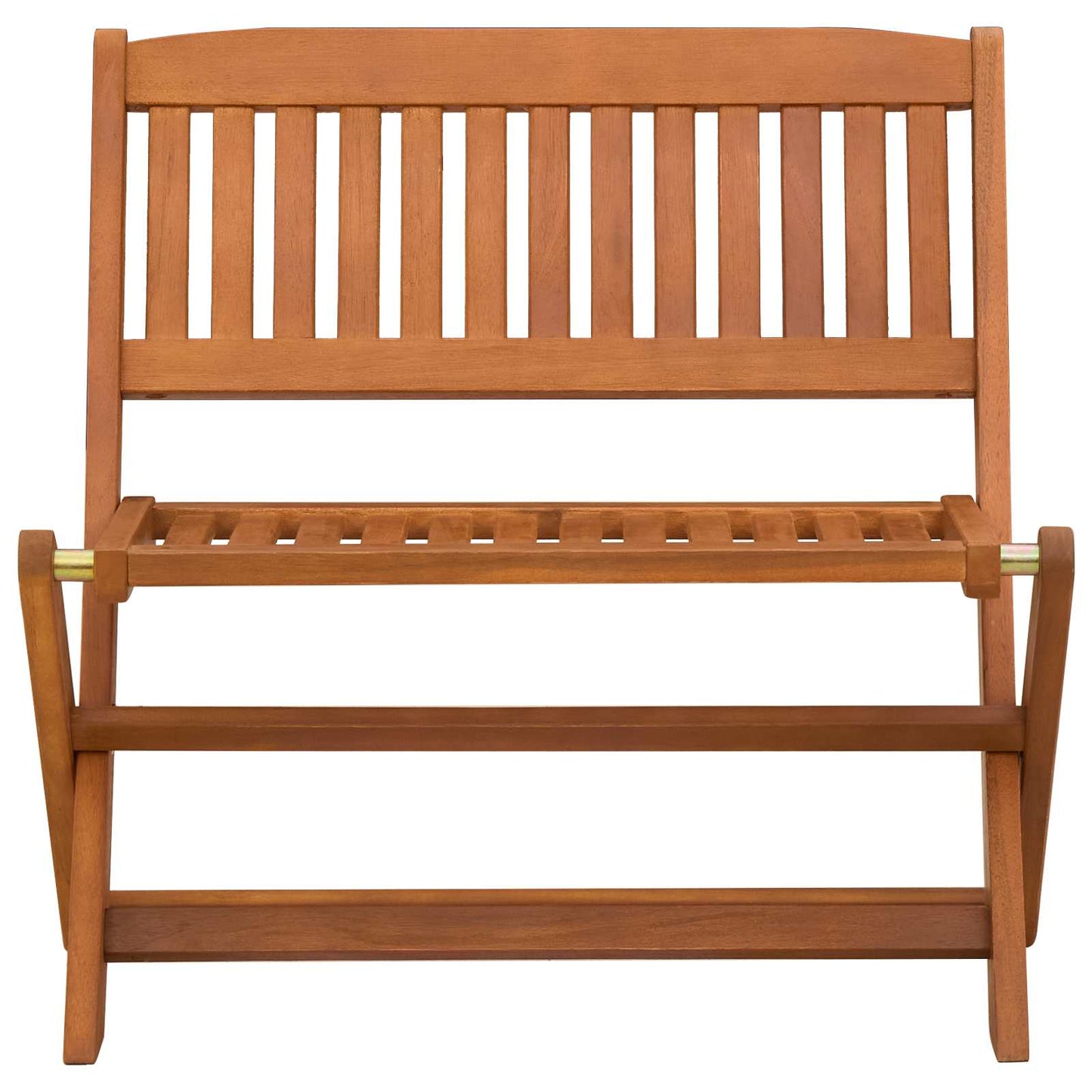 Children Bench Brown 61 x 38 x 57 cm Solid Eucalyptus Wood