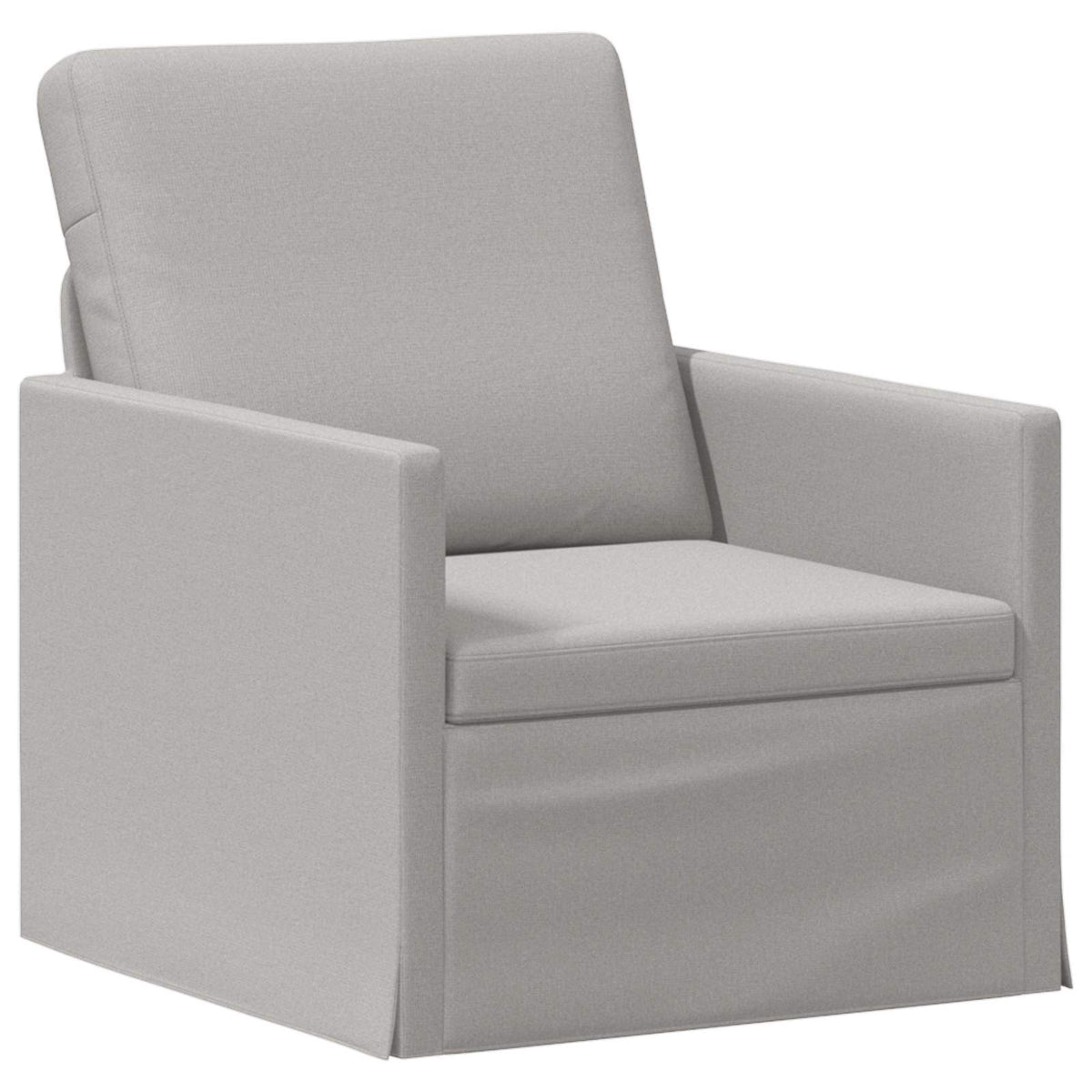 Sofa Set 2 pcs Cloud Grey Fabric
