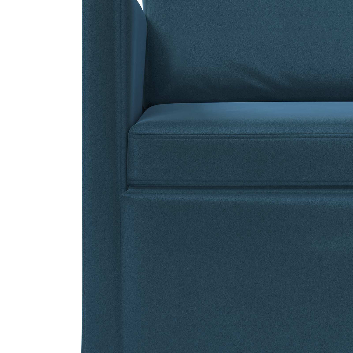 Sofa Set 2 pcs Blue Velvet