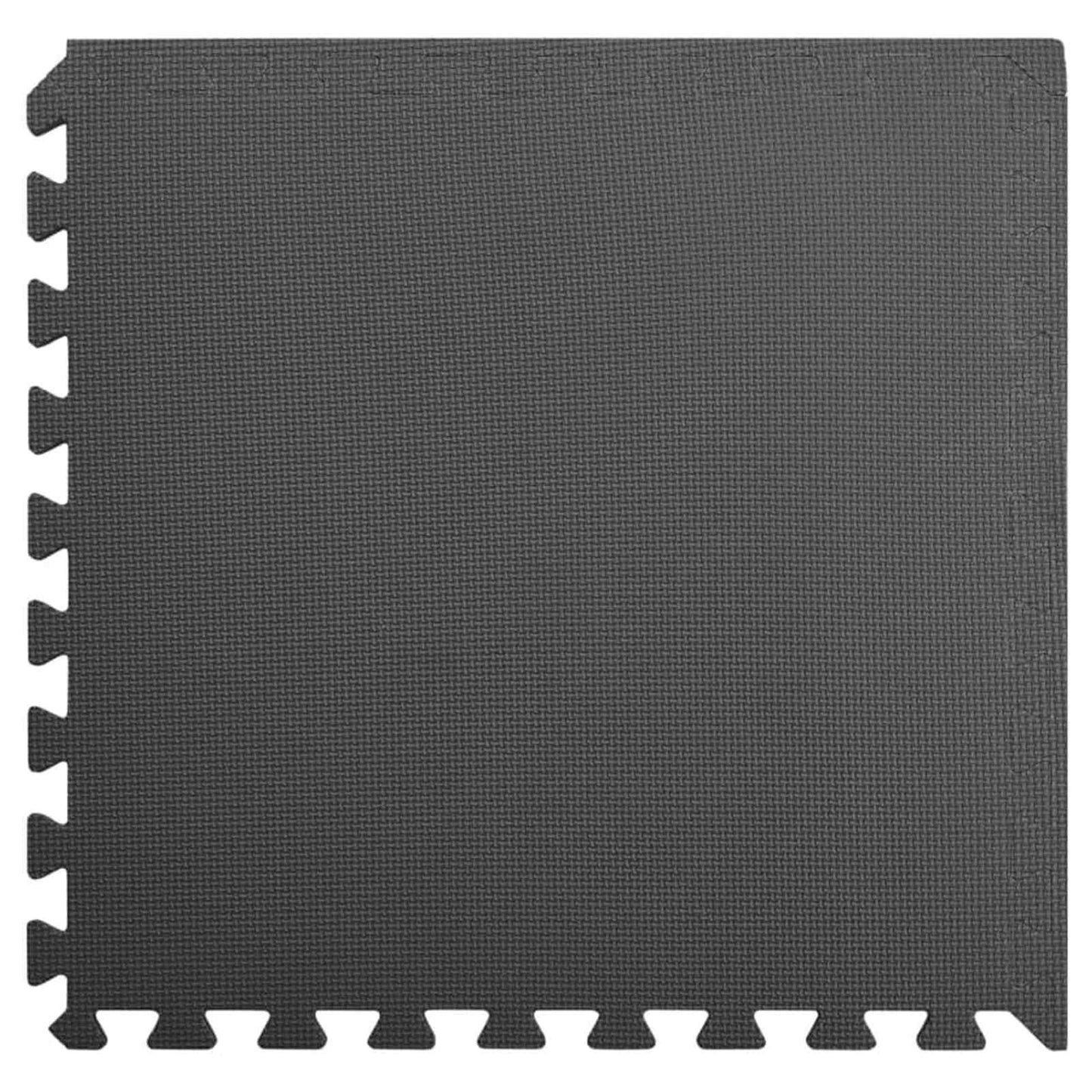 Pool Ground Mat 12 pcs Black 4.32 ㎡ EVA Foam