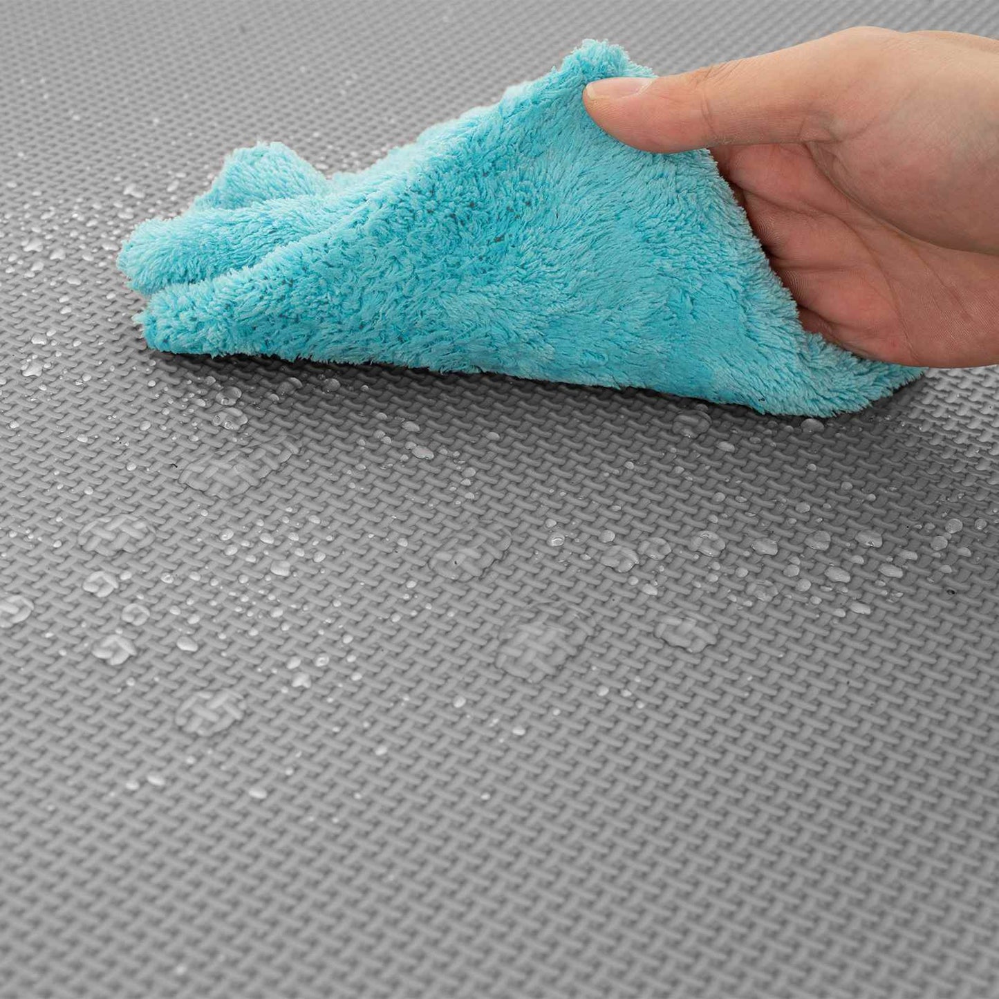 Pool Ground Mat 12 pcs Grey 4.32 m² EVA Foam