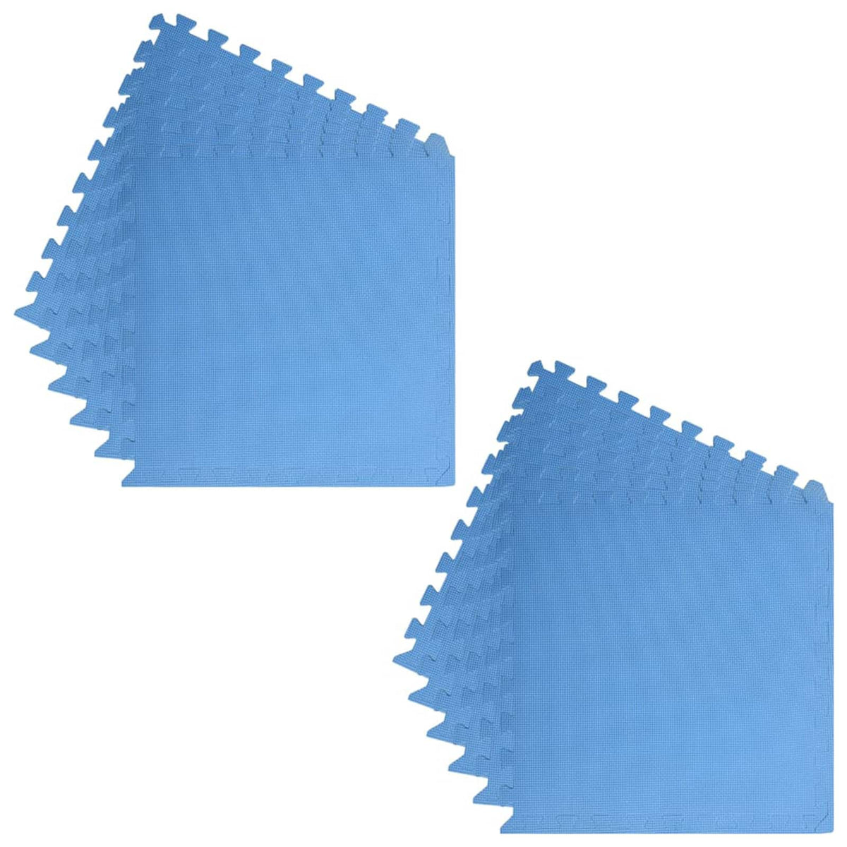 Pool Ground Mat 12 pcs Blue 4.32 ㎡ EVA Foam