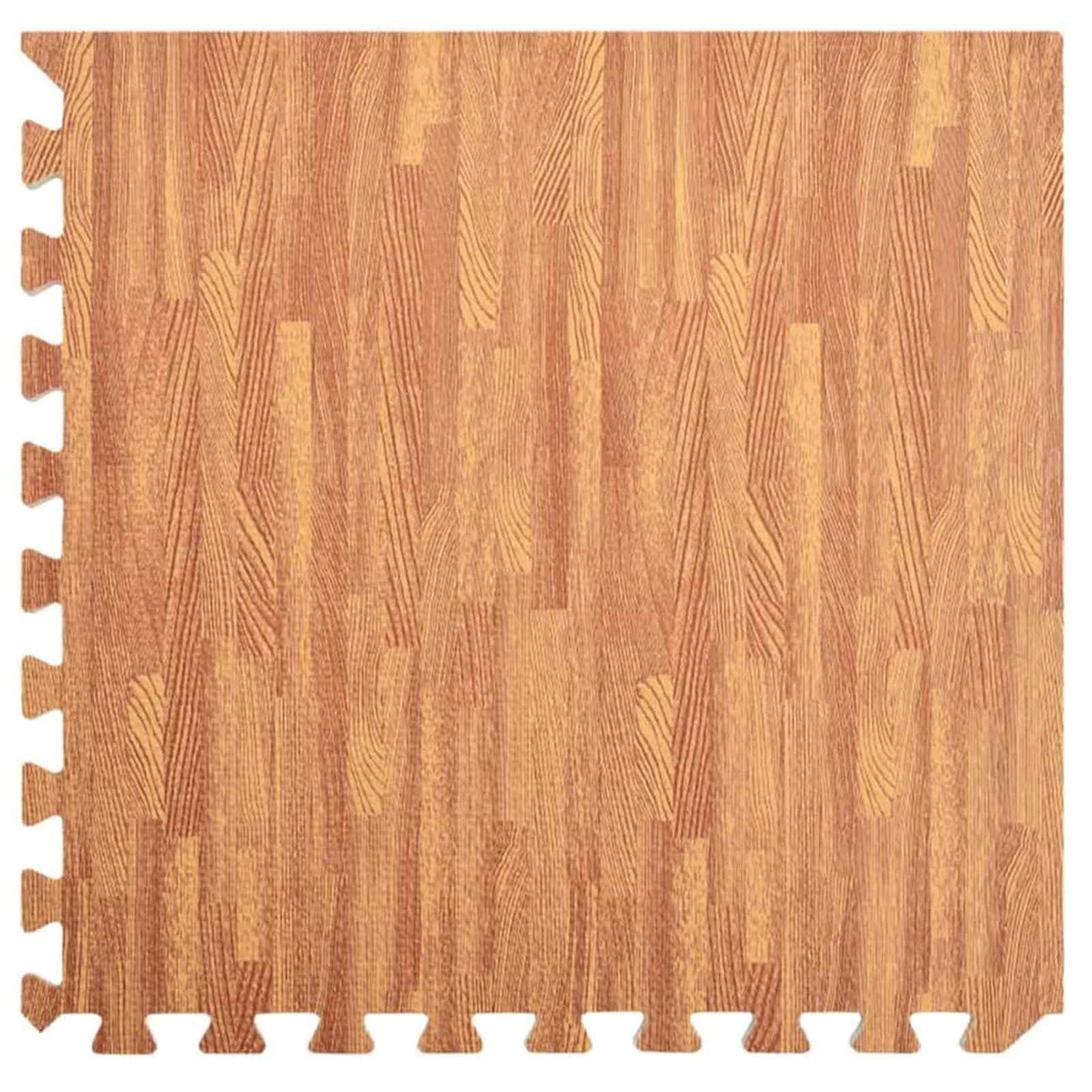Pool Ground Mat 12 pcs Wood 4.32 ㎡ EVA Foam