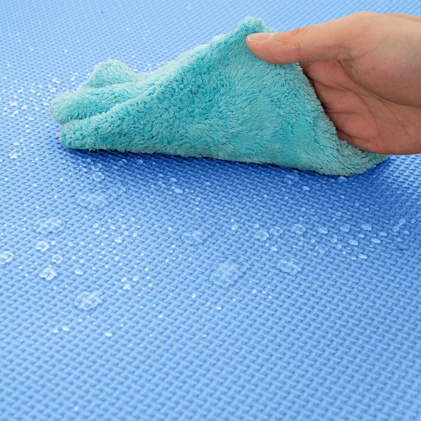 Pool Ground Mat 6 pcs Blue 2.16 m² EVA Foam
