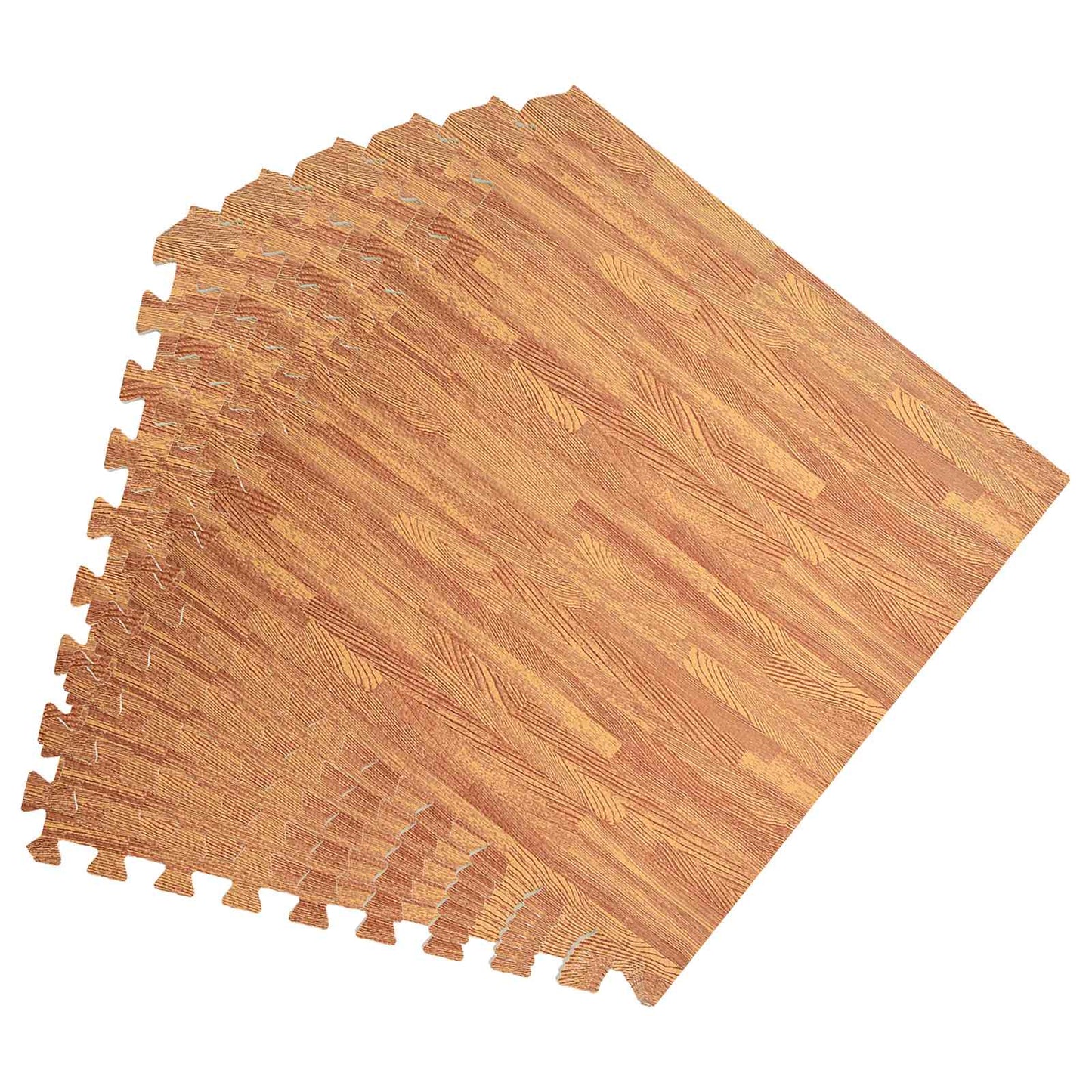 Pool Ground Mat 24 pcs Wood 8.64 m² EVA Foam