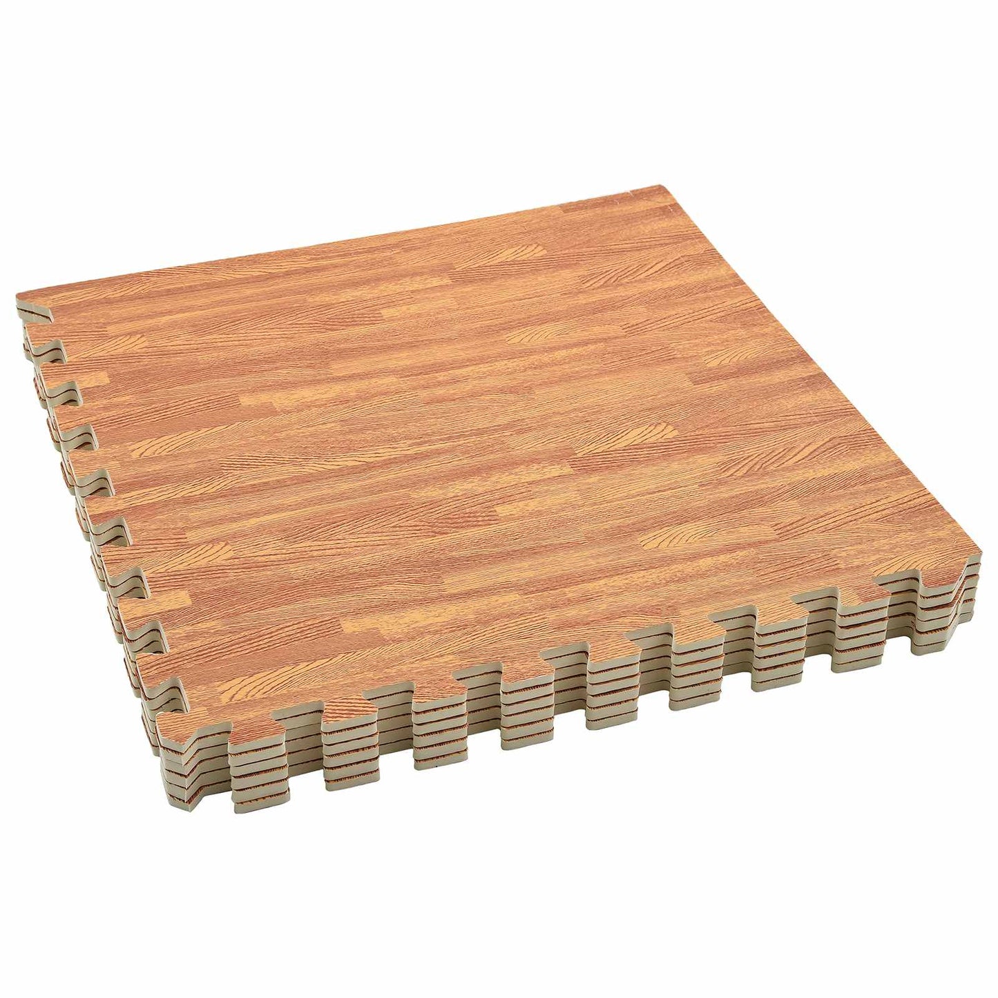 Pool Ground Mat 24 pcs Wood 8.64 m² EVA Foam