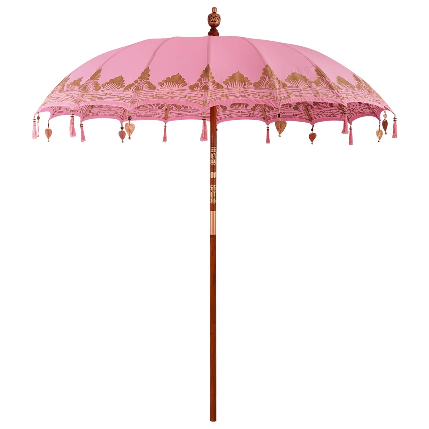 Balinese Parasol with Base 2 pcs Pink