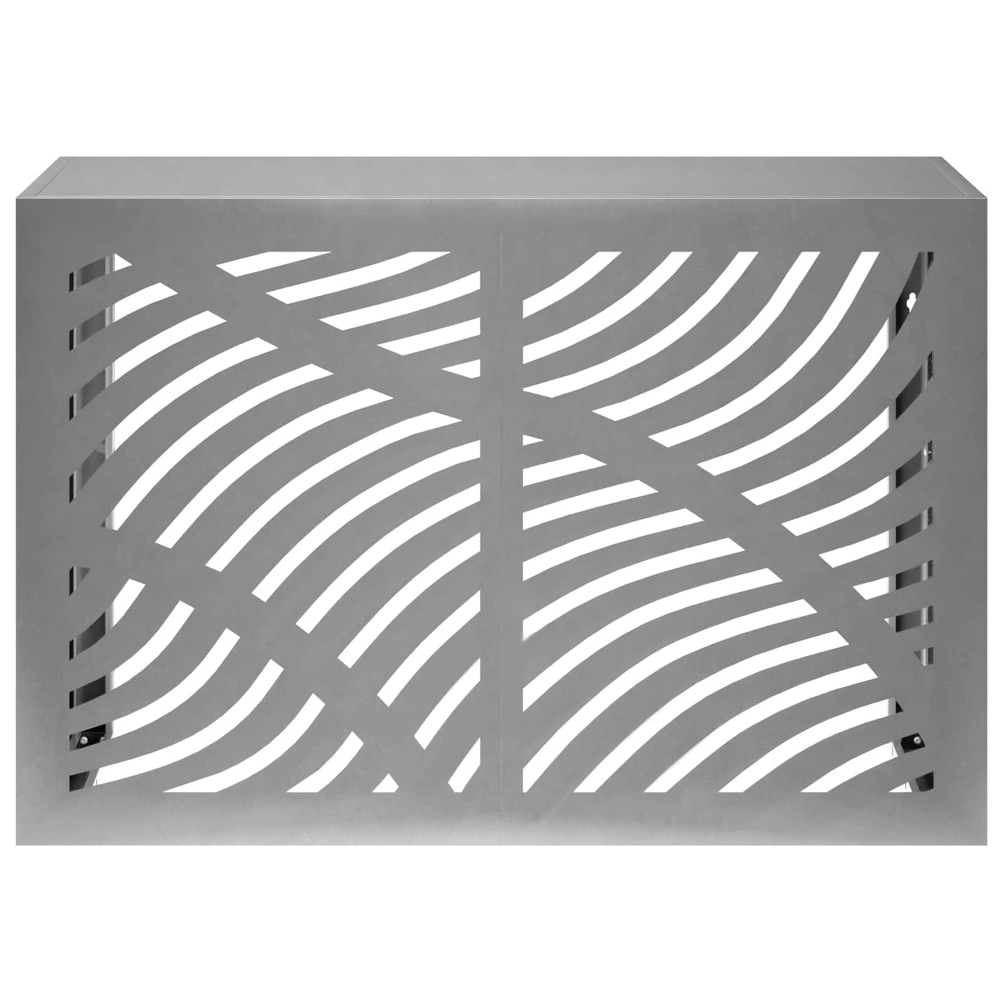 Air Conditioner Cover Silver 90 x 40 x 60 cm Galvanised Steel