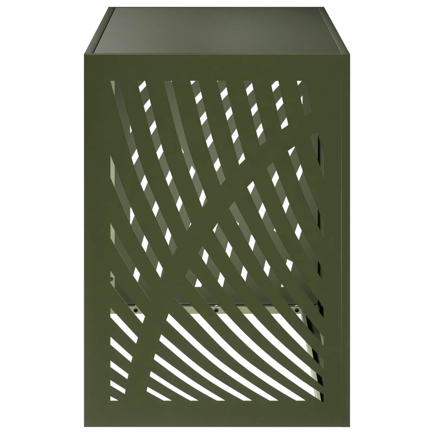 Air Conditioner Cover Olive Green 100 x 50 x 70 cm Steel