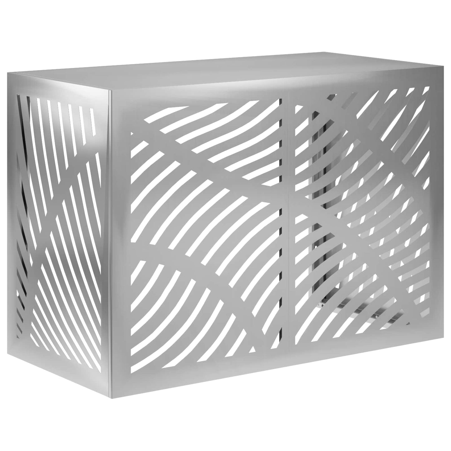 Air Conditioner Cover Silver 100 x 50 x 70 cm Galvanised Steel