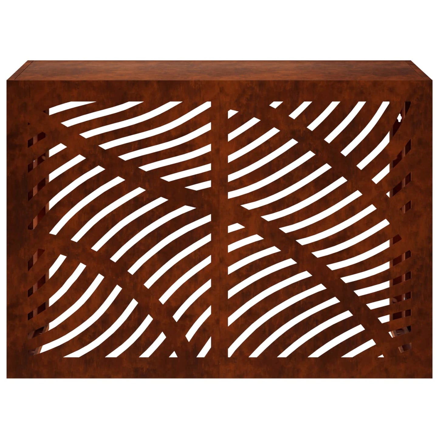 Air Conditioner Cover Rusty 100 x 50 x 70 cm Weathering Steel
