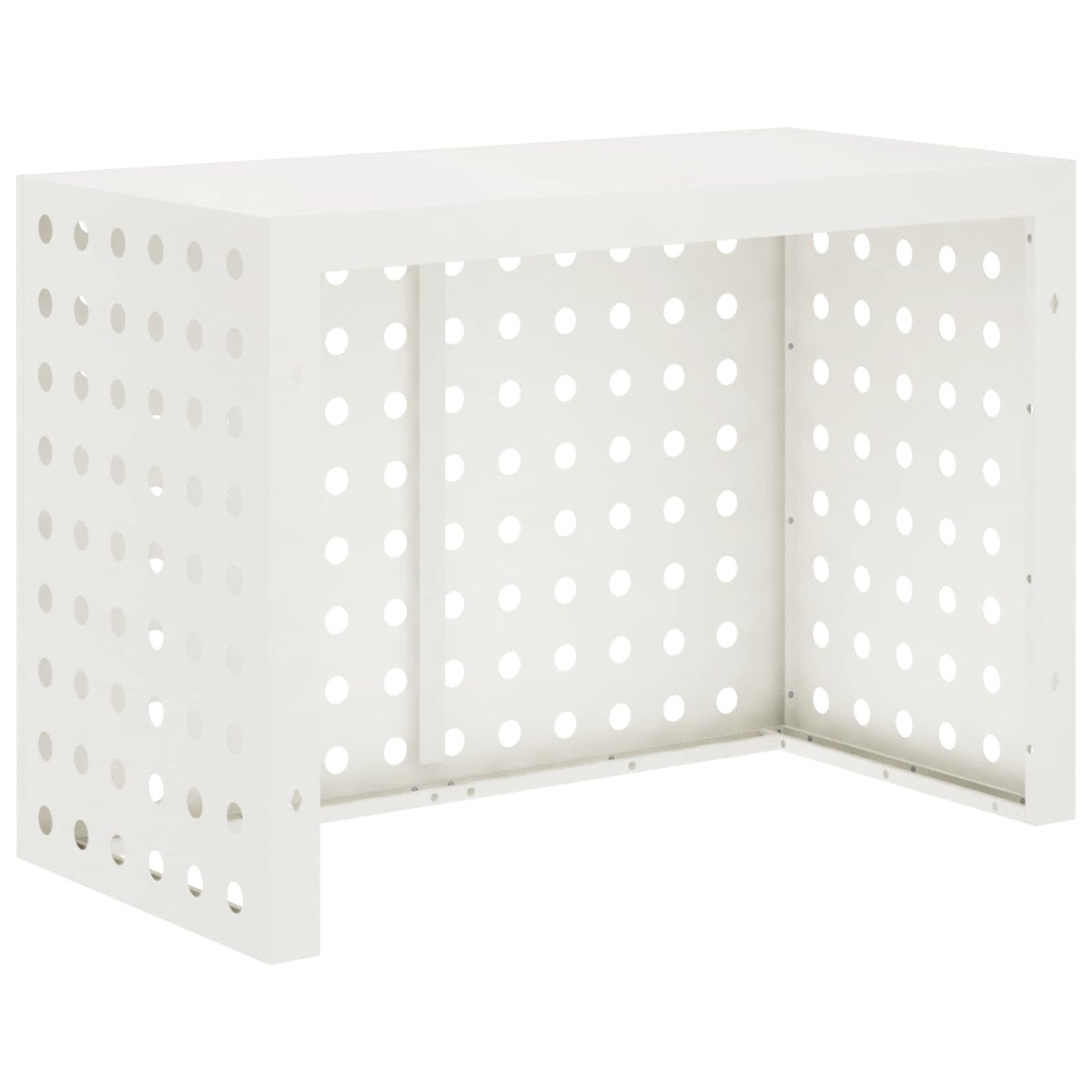 Air Conditioner Cover White 100 x 50 x 70 cm Steel