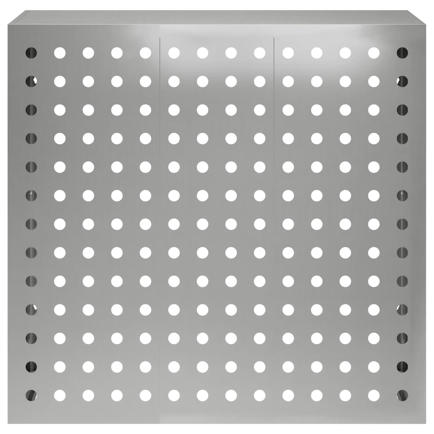 Air Conditioner Cover Silver 110 x 50 x 105 cm Galvanised Steel