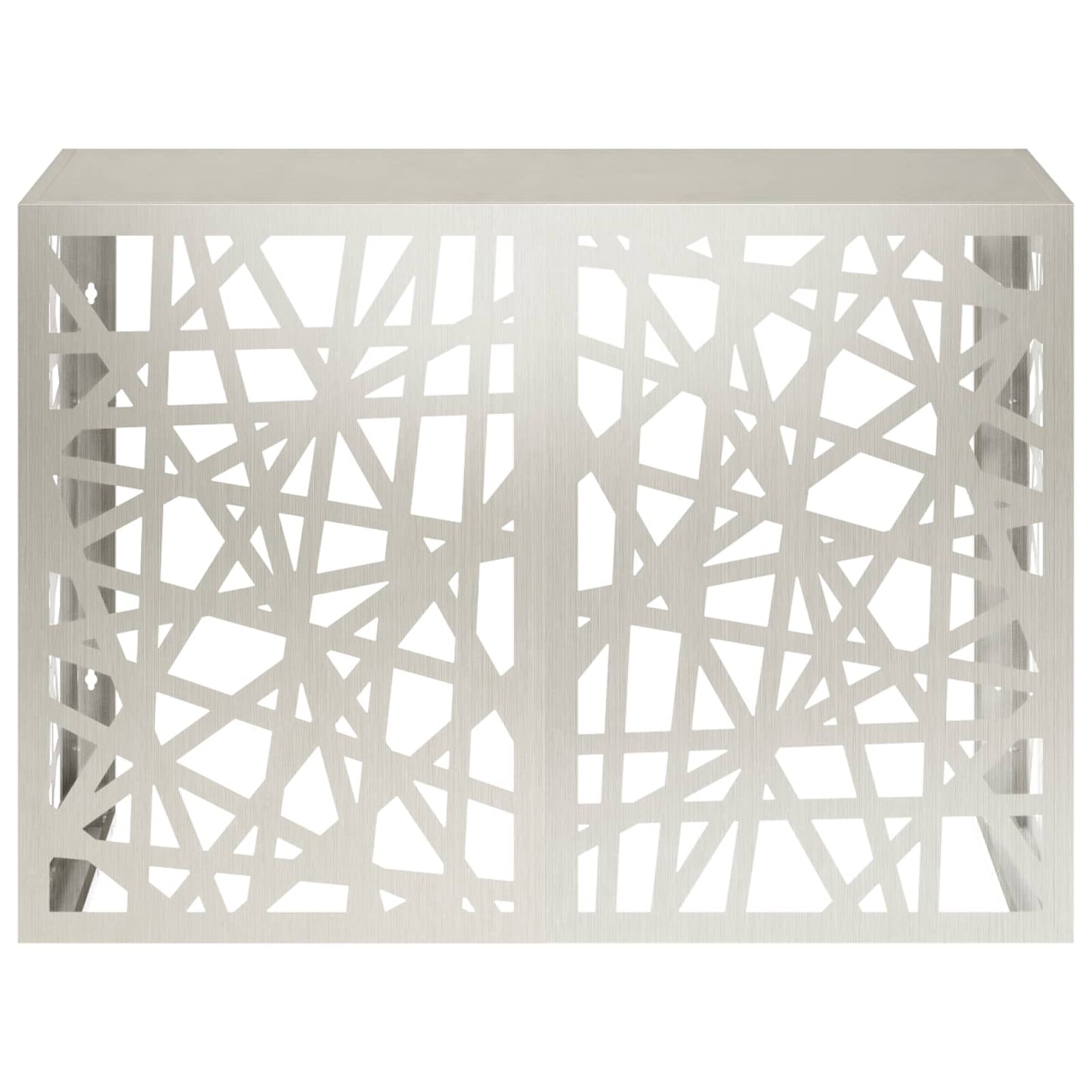 Air Conditioner Cover Silver 100 x 50 x 70 cm Stainless Steel